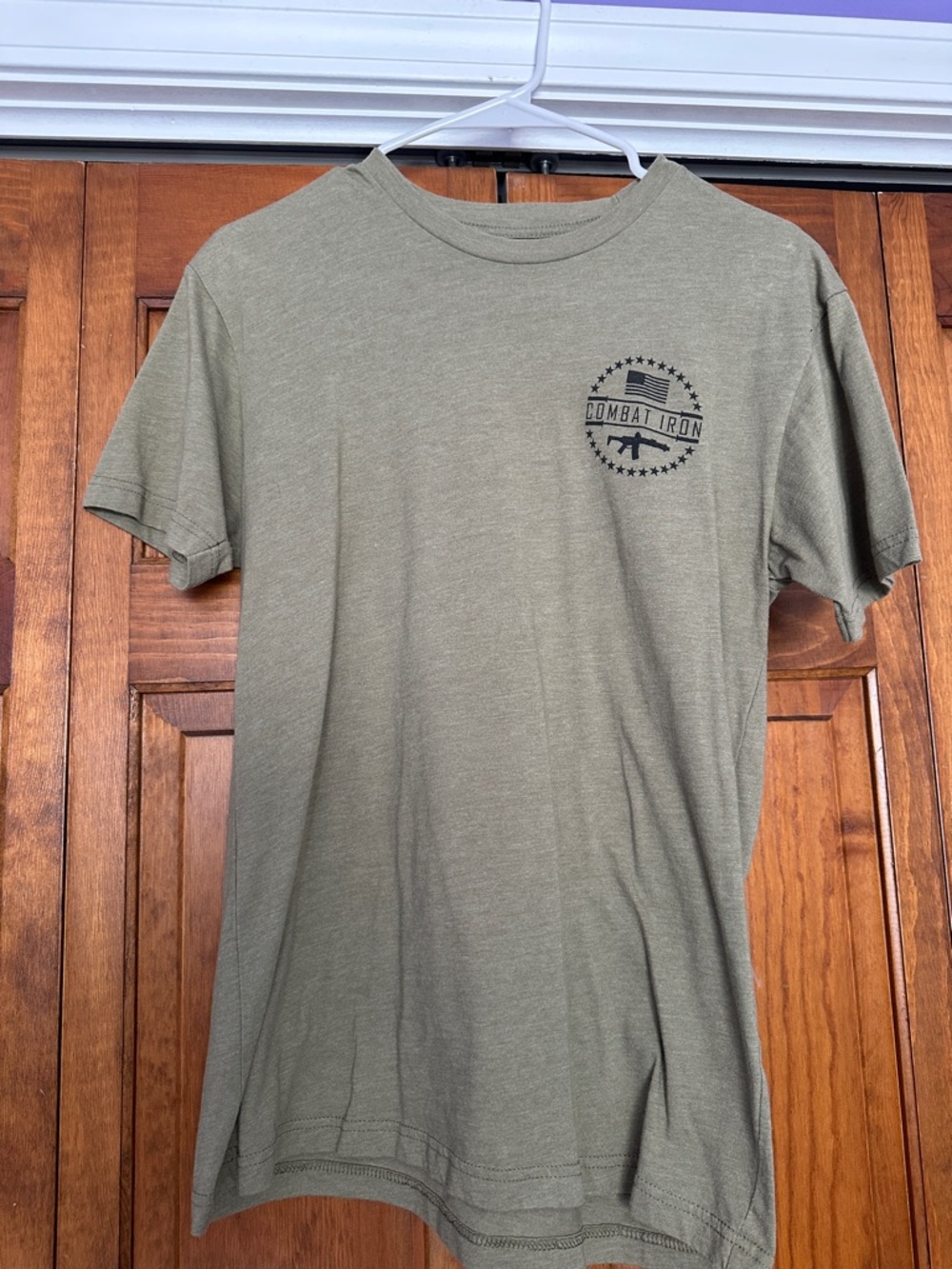 Men's Short Sleeve T-Shirt in Olive Green